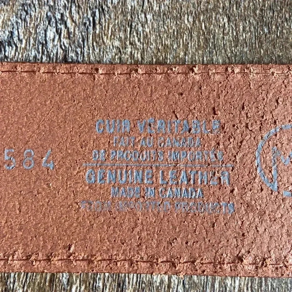 Medike Landes | Brown Leather Belt - Picture 6 of 7